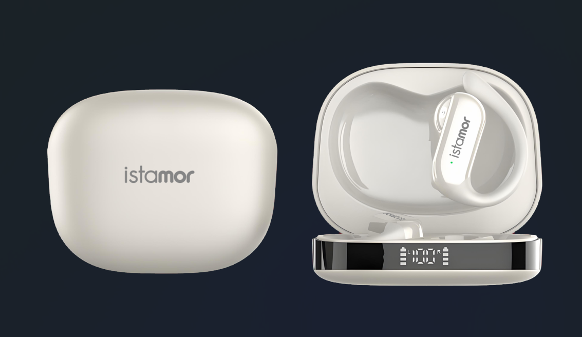 Ista002 earphones combine a lightweight, comfortable design with powerful 14.2mm drivers and Bluetooth V5.3 for clear sound and stable connectivity. Enjoy up to 6 hours of playtime with quick charging
